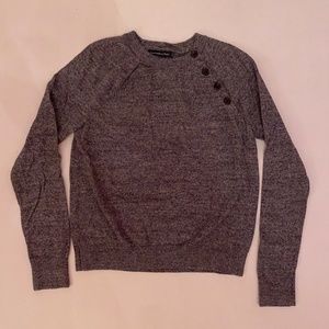 Abercrombie grey sweater size XS